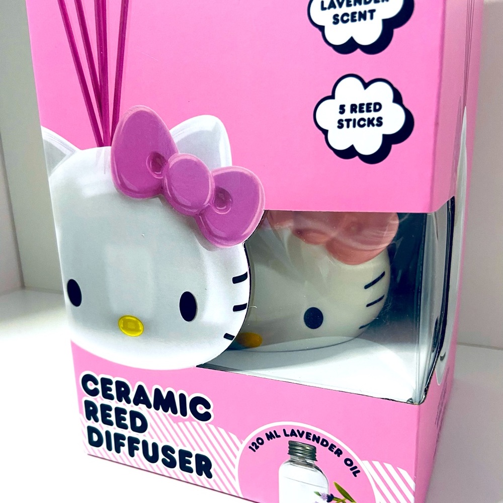 Hello Kitty Ceramic Reed Diffuser NEW - Picture 3 of 3